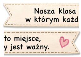 W NASZEJ KLASIE JESTEŚMY - zestaw materiałów na gazetkę szkolną