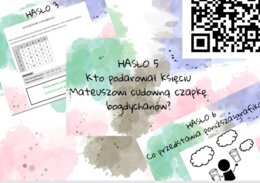 Gra terenowa z panem Kleksem