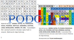 Wykreślanka - wprowadzenie litery g