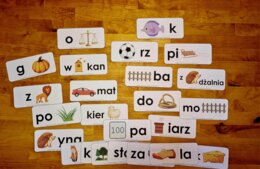 Rebusy obrazkowe - poziom 1