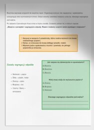 Historie o segregacji odpadów, oszczędzaniu energii. Opowiadania. Wierszyki. Piosenki.