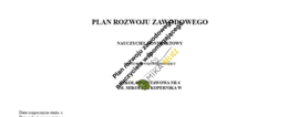 Plan rozwoju zawodowego nauczyciela wspomagającego
