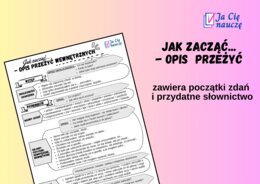 Język polski. Jak zacząć... - opis przeżyć