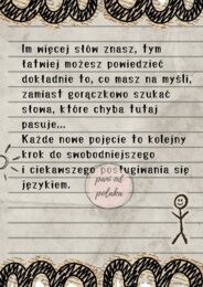 Słowo na każdy tydzień - gazetka