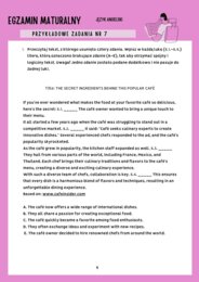 Matura podstawowa – przykładowe zadania 7