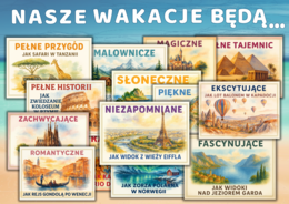 NASZE WAKACJE BĘDĄ... - Gazetka szkolna