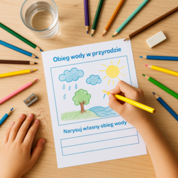 Karta pracy „Cykl obiegu wody”