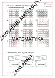 Dział III: Działania pisemne