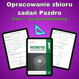 Opracowanie zbioru zadań Pazdro 1P