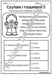 Zima - czytam i rozumiem