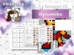 Kolorowanka XXL: Fizyka. Klasa 7. Dynamika. Pomysł na ciekawą lekcję! Karta pracy. MOC powtórki.