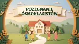 Pożegnanie ósmoklasistów – prezentacja na zakończenie szkoły podstawowej