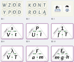 Gazetka - wzory pod kontrolą - mnemotechnika do przekształcania wzorów fizycznych.