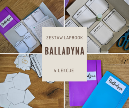 Lapbook "Balladyna" - zestaw materiałów