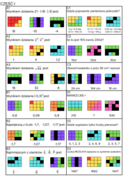 Dzień Liczby Pi - kolorowanka XXl. Klasy 7-8
