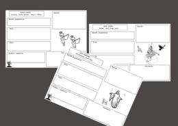 "DZIADY cz. II" - karty pracy - egzamin - kl.7-8