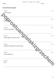 Repetytorium Ósmoklasisty cz. 1 (Macmillan) - Unit 1 - testy