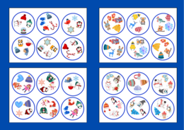 ZIMA – biblioteka – świetlica – przedszkole – DOOBLE – 36 szt.