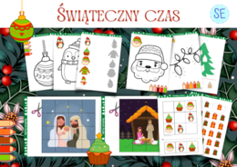 ZESTAW ŚWIĄTECZNY. Boże Narodzenie. Adwent. Pakiet zadań. Puzzle