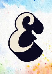 Girlanda „WAKACJE” – elegancka wersja z kolorowym tłem