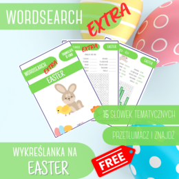 Wykreślanka EXTRA - Easter