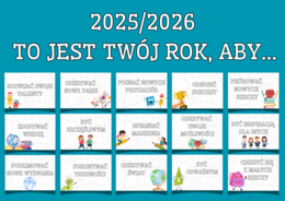 Gazetka szkolna - "2025/2026 TO JEST TWÓJ ROK, ABY..."