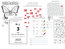 Wiosna - Maj. Materiał edukacyjny