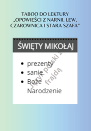 Opowieści z Narnii - gra taboo