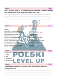 Test (35 zadań+ podpunkty+tematy wypracowań P +R)_Dziady cz. III_Polski Level Up