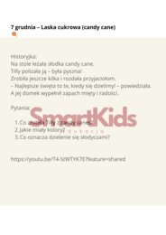 KALENDARZ ADWENTOWY DLA PRZEDSZKOLAKÓW-ANGIELSKI🎅🏼