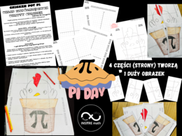 Projekt grupowy. Układ współrzędnych (zaznaczanie punktów) – ukryty obrazek. Matematyczny Dzień Liczby Pi. Liczba Pi, Dzień Matematyki, 14 Marca.