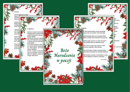 BOŻE NARODZENIE W POEZJI - biblioteka - świetlica - WIERSZE – GAZETKA