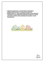 Matematyczna Wielkanoc - klasa 5 i 6