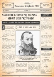 Narodowe Czytanie 2025