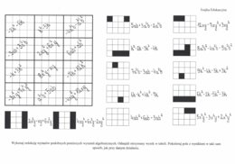 Matematyka. Zakodowane wyrażenia algebraiczne