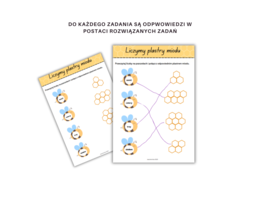 Dzień Pszczoły – Karty Pracy i Zabawy Edukacyjne dla Przedszkolaka | Wersja Polska i Angielska | Bee Day Worksheets and Activities for Preschoolerss –