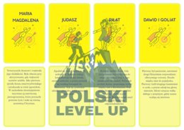 Fiszki literackie_bohaterowie klasa 1 (100 postaci)_Polski Level Up