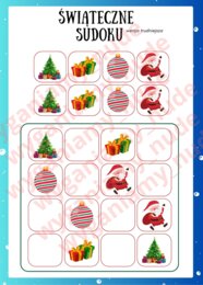 Świąteczne sudoku