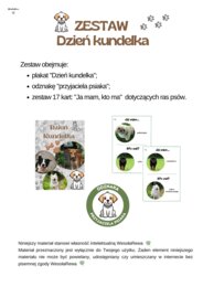 Dzień kundelka - ZESTAW
