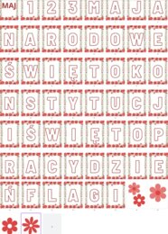 1,2,3 MAJA - GIRLANDA