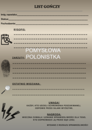 Balladyna-karty pracy