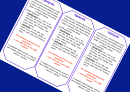 SPÓJNIK – części mowy – wklejka – wklejki – egzamin – powtórzenie