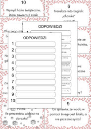 Świąteczne Podchody Mikołajkowe – gra terenowa dla klas 4–8