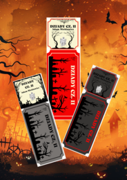 Dziady cz. II - bileciki wstępu na lekcję, przedstawienie, 7 wersji