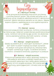 LOGOPEDIA Świąteczne gry logopedyczne Ż/RZ
