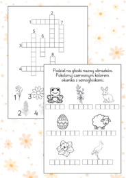 WKLEJKI wiosenne klasy 1-3 oraz zerówka