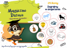 Magiczne Drzewo. Czerwone krzesło. Ikony. Skojarzenia