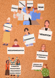 Pakiet materiałów na zakończenie roku szkolnego i wakacje