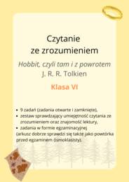 Hobbit - czytanie ze zrozumieniem