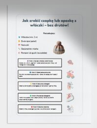 Ręcznie robione ciepłe dodatki. Pomysły DIY. Warsztaty